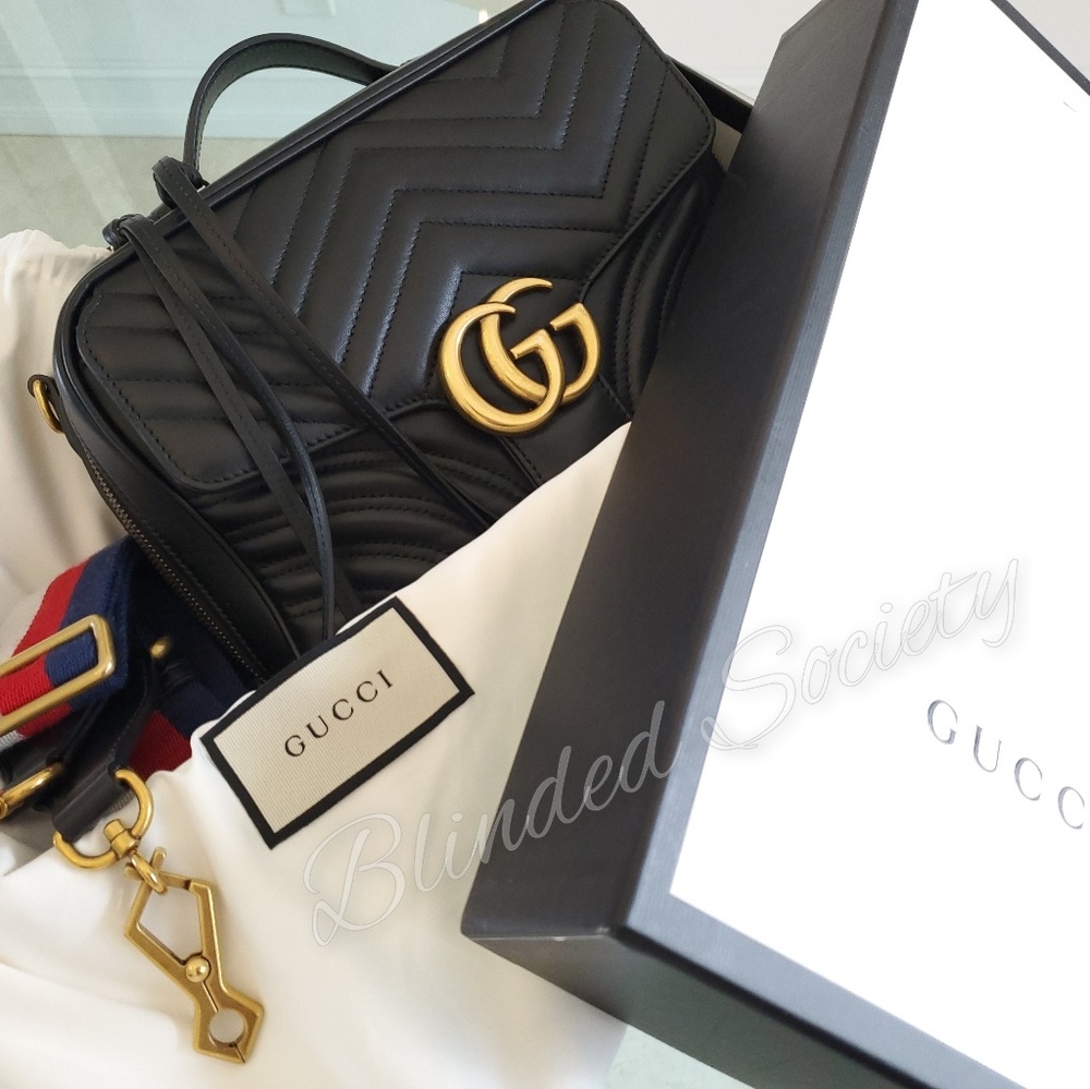⭐⭐SOLD⭐⭐  Gucci Marmont Small Top Handle Bag - Picture 3 of 8